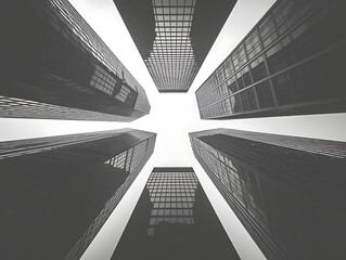 Skyscrapers NYC Viewpoint