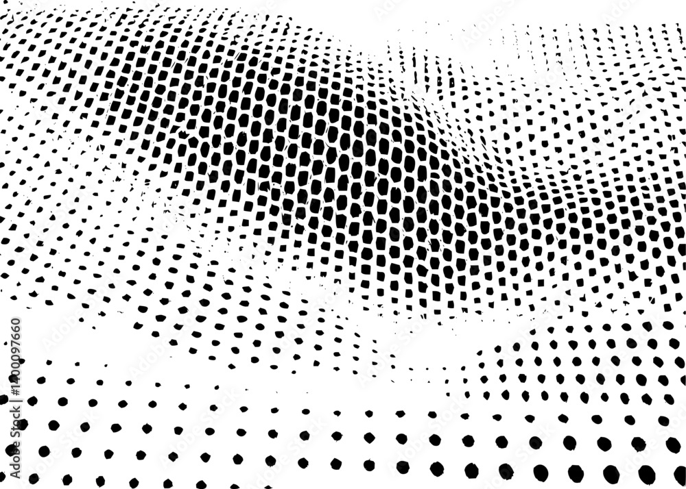 Poster abstract black dots vector art simple minimalist design vector
