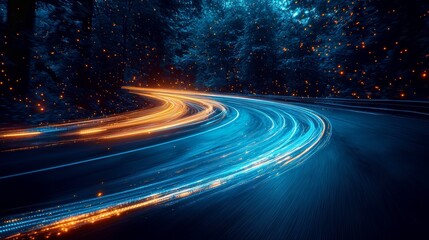 Neon speed motion background