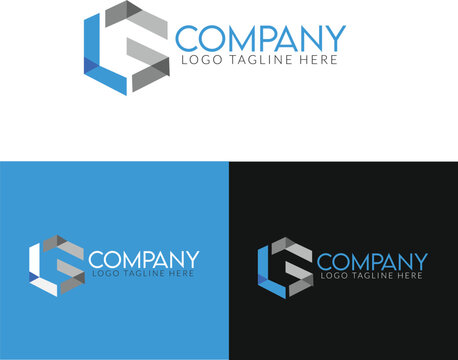Geometric G Letter Logo Template