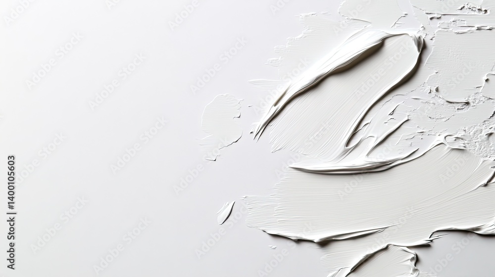 Poster artistic texture creation abstract white background digital artwork minimalist style close-up view
