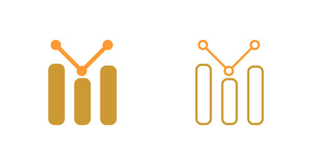 Bar Chart Icon Design