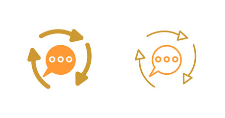 Obraz premium Consulting Icon Design