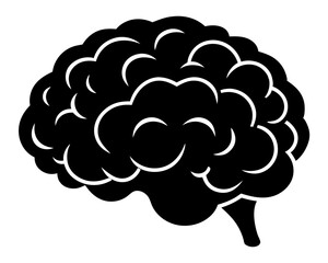 Brain Vector & SVG | Human Brain Vector for Science Projects, Education, Mental Health & Creative Designs