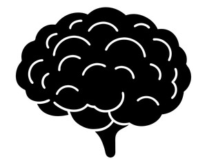 Brain Vector & SVG | Human Brain Vector for Science Projects, Education, Mental Health & Creative Designs