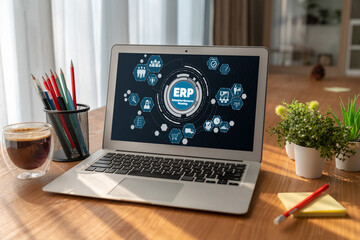 ERP enterprise resource planning software for modish business to plan the marketing strategy