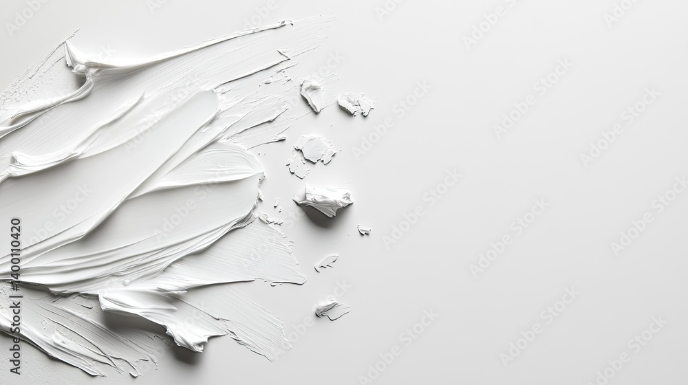 Aufkleber artistic texture creation studio photography minimalist setting close-up view abstract concept