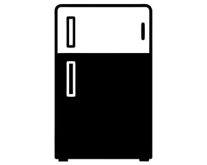 Fridge Vector & SVG | Refrigerator Vector Design for Kitchen Labels, Appliance Decals, Retro Decor & DIY Crafts