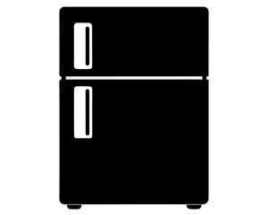 Fridge Vector & SVG | Refrigerator Vector Design for Kitchen Labels, Appliance Decals, Retro Decor & DIY Crafts