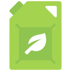 Bio Fuel Can Icon