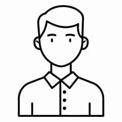man outline icon