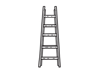Storage Ladder Line Art Collection