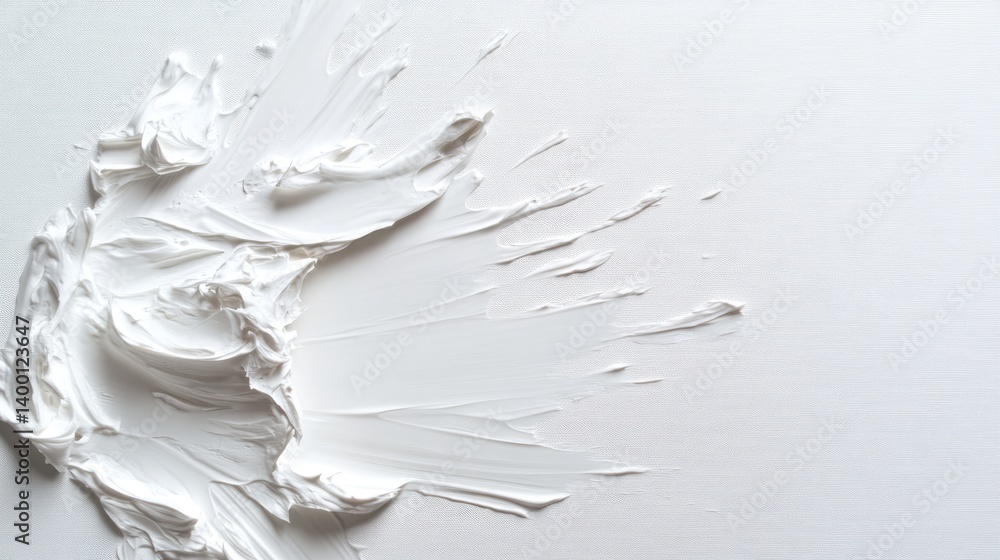 Poster artistic texture creation studio photography white background close-up abstract expressionism