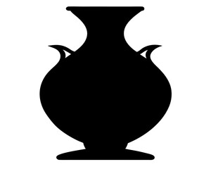 Vase Silhouette Vector & SVG | Elegant Floral Vector for Home Decor, Minimalist Crafts & DIY Projects