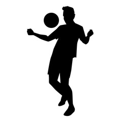 Football Player Silhouette