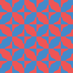 Modern Geometric Vector Seamless Pattern Digital Paper &ndash; Abstract Minimalist Background Design, Repeating Lines and Shapes, Contemporary Printable Texture for Scrapbooking, Web Design, Fabric, Package