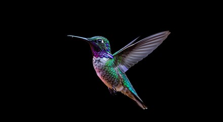 Fototapeta premium Ephemeral Jewel of the Night AI Generated