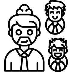 Team Icon Vector Element