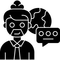 Business Travel Icon Vector Element