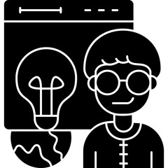 Business Idea Icon Vector Element