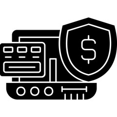 Safe Payment Icon Vector Element