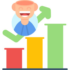 Promote Icon Vector Element