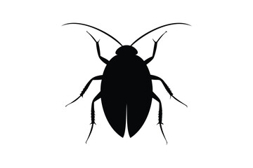 Cockroach silhouette