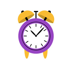 Cartoon Alarm Clock Illustration