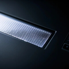 LED Screen Pixel Texture on Black Background for Modern Tech Design Projects