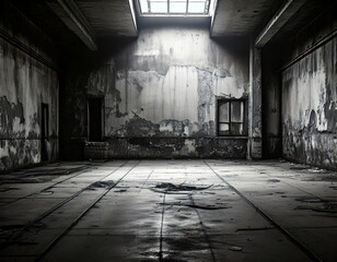 Fototapeta premium old abandoned room