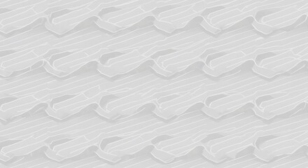 Fototapeta premium Subtle Undulation in Grey AI Generated