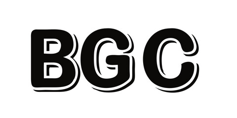 The letter icon illustrated with background 