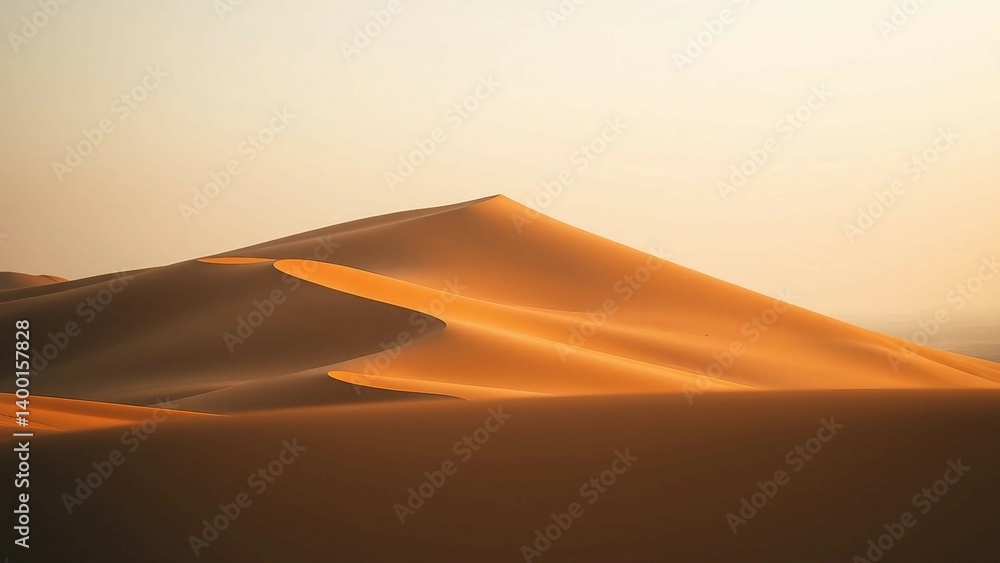 Poster namibian dune on a transparent background