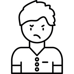 Obraz premium Disapproval icon