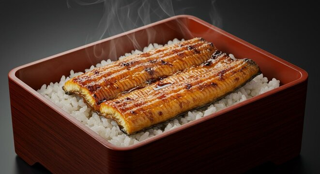 Unagi Donburi: Enguia Grelhada no Vapor