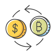 exchange policy icon, exchange policy vector illustration-simple illustration of exchange policy, perfect for exchange policy logos and icons