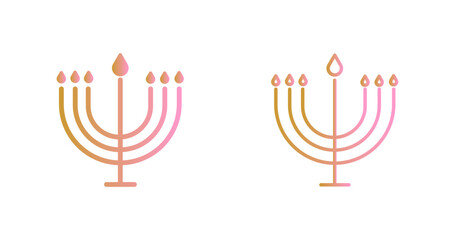 Hanukkah Icon Design