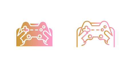 Gaming Setup Icon Design