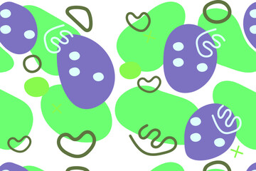 Dynamic Abstract Shapes and Forms Vector Art with Flowing Lines Design Elements