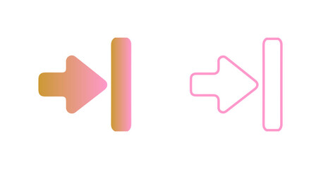 Right Arrow Icon Design