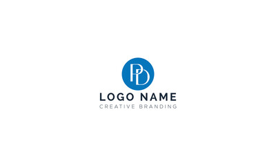 Minimalist DP Logo for Branding and Identity.