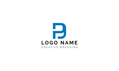 Minimalist DP Logo for Branding and Identity.