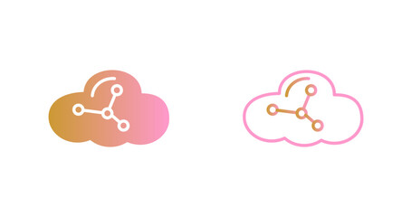 Cloud Computing Icon Design