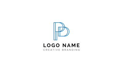 Minimalist DP Logo for Branding and Identity.