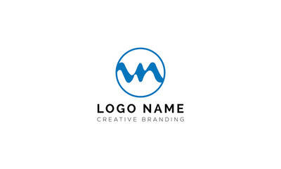 Minimalist M Logo for Branding and Identity.