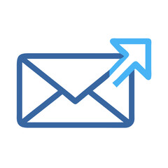 Email Message Envelope Icon Representing Digital Communication and Incoming Messages