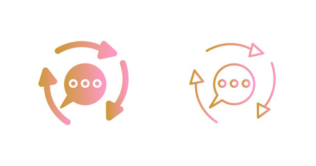 Obraz premium Consulting Icon Design