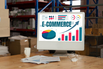 E-commerce data software provide modish dashboard for sale analysis to the online retail business