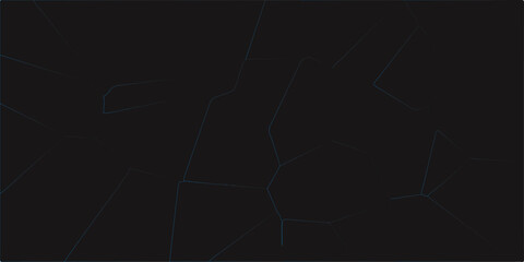 Abstract geometric mosaic broken tiles design stained seamless geometric retro pattern. Black metal Diamond shape polygonal texture. Crystalized form strokes vector design