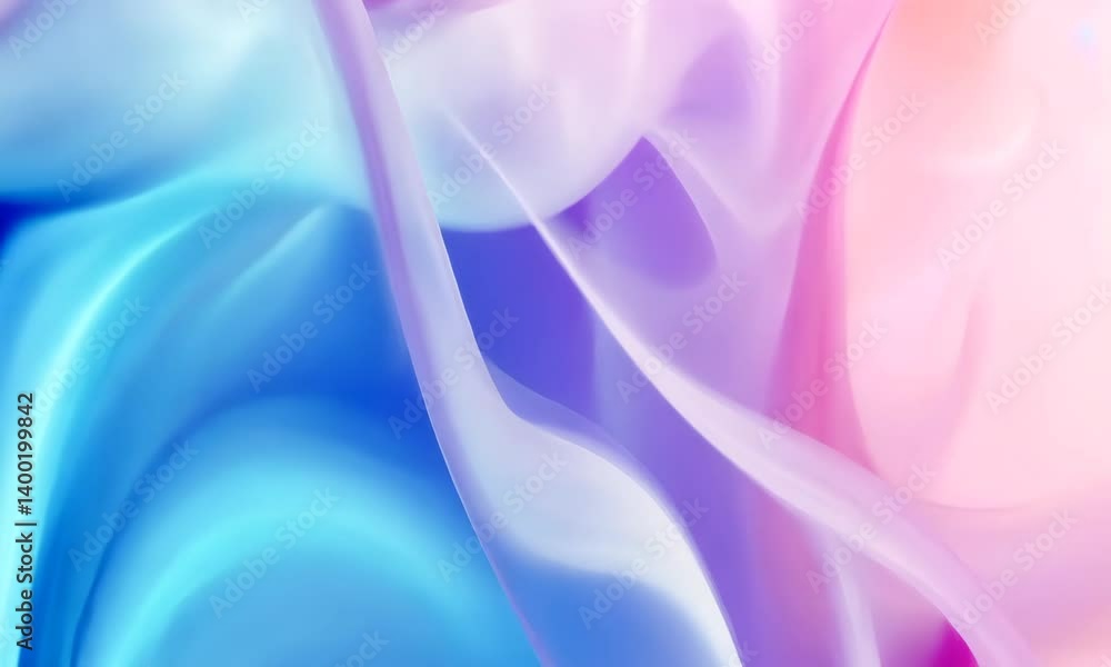 Poster dreamy pastel swirl abstract background animation with gentle motion and soft texture
